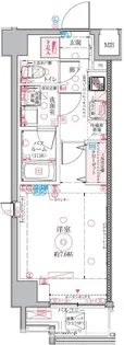 東京都江東区亀戸4丁目【マンション】の間取り