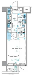 東京都江東区東陽1丁目【マンション】の間取り
