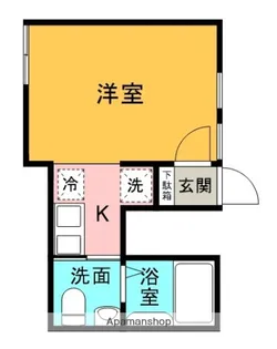 エスポワール高砂【1階】の間取り