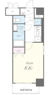 エム スクエア【5階】の間取り