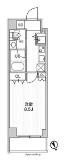 ステージファースト浅草橋Ⅳ【5階】の間取り