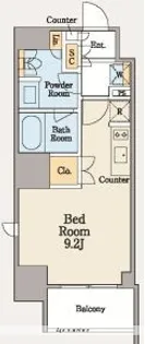 東京都江東区東陽3丁目【マンション】の間取り