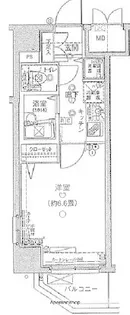 エグゼ浅草弐番館【7階】の間取り