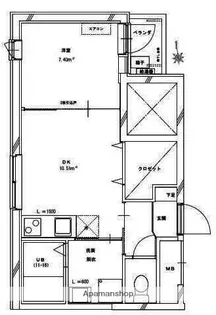 レゴキューブ【3階】の間取り