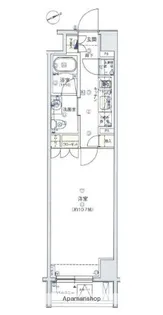 東京都江東区佐賀2丁目【マンション】の間取り