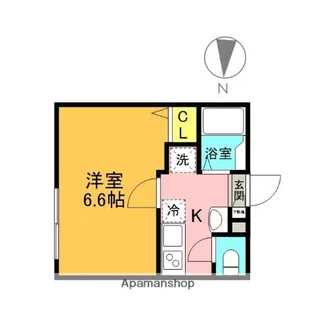 東京都江東区大島3丁目【マンション】の間取り