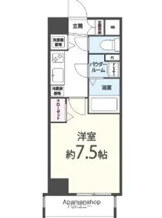 メゾンドソレイユ・シノハラ【6階】の間取り