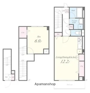 ホヌ オハマ【2階】の間取り