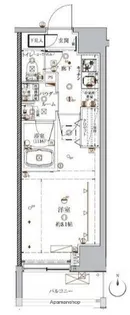 クレイシア入谷【2階】の間取り