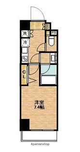 TRADIS浅草橋【2階】の間取り