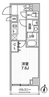 東京都墨田区立川4丁目【マンション】の間取り