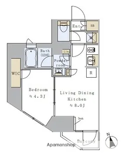 プライマル元浅草【2階】の間取り