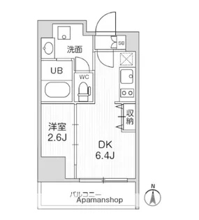 東京都江東区東陽3丁目【マンション】の間取り