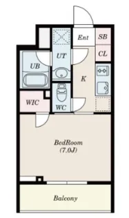 GRANPASEO浅草橋【8階】の間取り