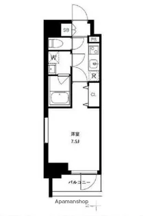 アーバンパーク浅草Ⅱ【6階】の間取り