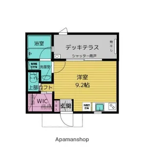 メゾン・ブラン・アネックス【1階】の間取り