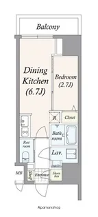 グラン・パセオ亀戸【7階】の間取り