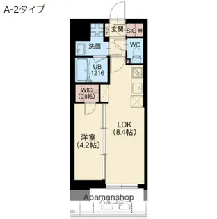 スプランディッド南千住DUE【4階】の間取り
