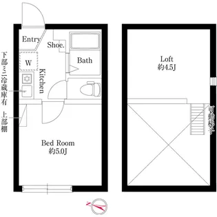 ジャスミンテラス五反野【3階】の間取り