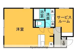 NAFFI【3階】の間取り