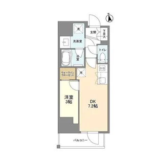 リビオメゾン上野松が谷【5階】の間取り