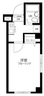コスタシティ平井【3階】の間取り