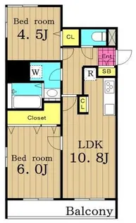 カスタリア浅草橋【8階】の間取り