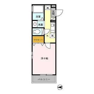 PINE WELL【2階】の間取り