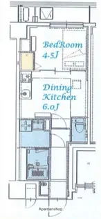 東京都江東区大島8丁目【マンション】の間取り