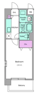 レジディア南砂町【7階】の間取り