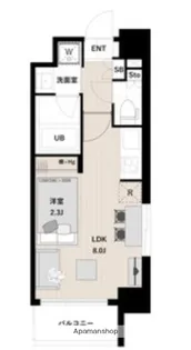 東京都江東区平野2丁目【マンション】の間取り
