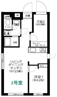 東京都荒川区東日暮里1丁目【マンション】の間取り