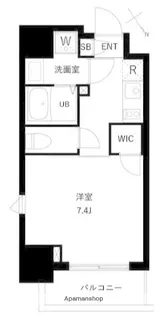 アーバンパーク住吉Ⅱ【4階】の間取り