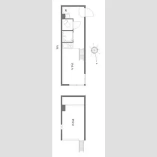 アネーロ北千住【1階】の間取り