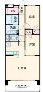 東京都墨田区立花6丁目【マンション】の間取り