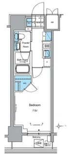 ルフォンプログレ田原町【2階】の間取り