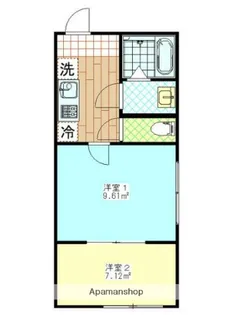 東京都江東区亀戸6丁目【マンション】の間取り