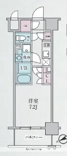 テラス浅草橋【2階】の間取り