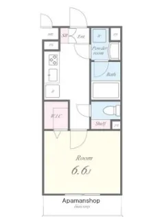 東京都荒川区南千住3丁目【アパート】の間取り
