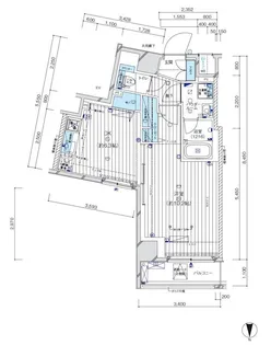 メインステージ八広【8階】の間取り