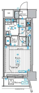 リライア東京墨田【5階】の間取り