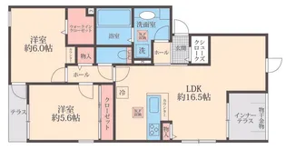 LULU西尾久【1階】の間取り