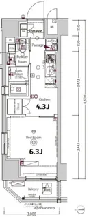 XEBEC上野【2階】の間取り