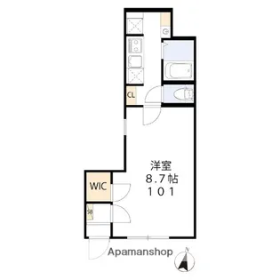 GRACE MINOWA【1階】の間取り