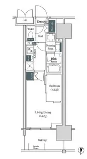 ブルックサイドレジデンス木場【5階】の間取り