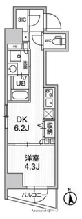 CREATIF秋葉原【2階】の間取り