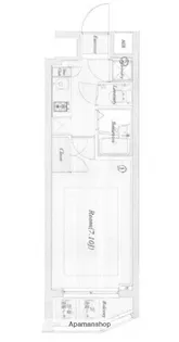 ビバリーホームズ上石神井【1階】の間取り