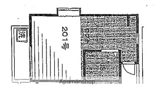 シャトー武蔵境【2階】の間取り