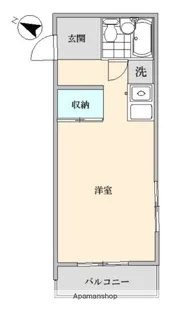サカエフラット荻窪【1階】の間取り