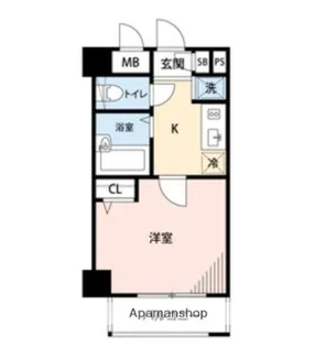 アプレシティ高円寺【6階】の間取り